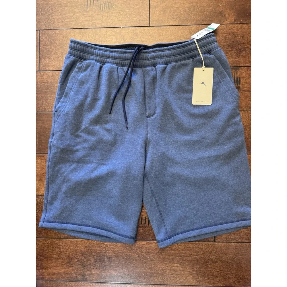Tommy Bahama Shorts Mens Large Blue Dude Isle Pull-on‎ Elastic MSRP $99